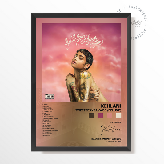 kehlani SweetSexySavage Deluxe poster