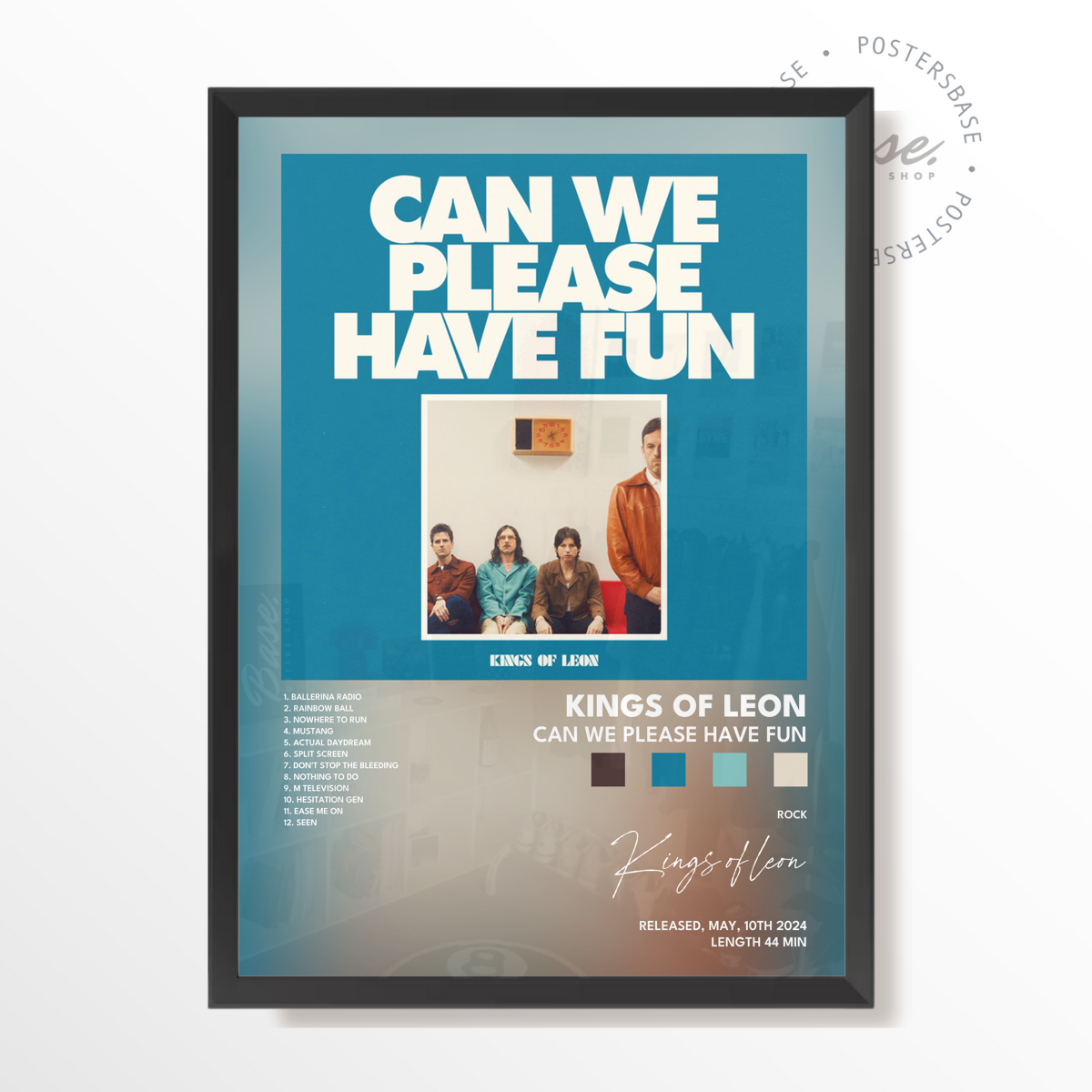 kings of leon Can We Please Have Fun poster