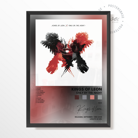 kings of leon Only By The Night poster