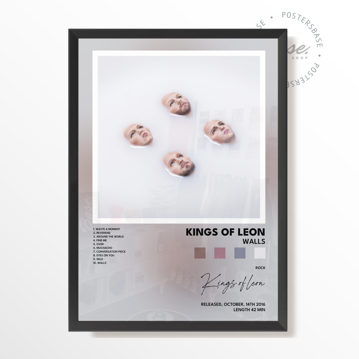 kings of leon WALLS poster