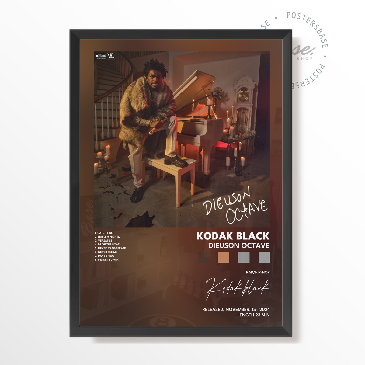 kodak black Dieuson Octave poster