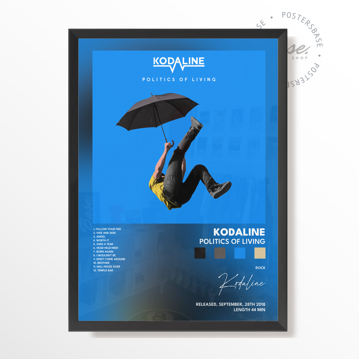 kodaline Politics of Living poster