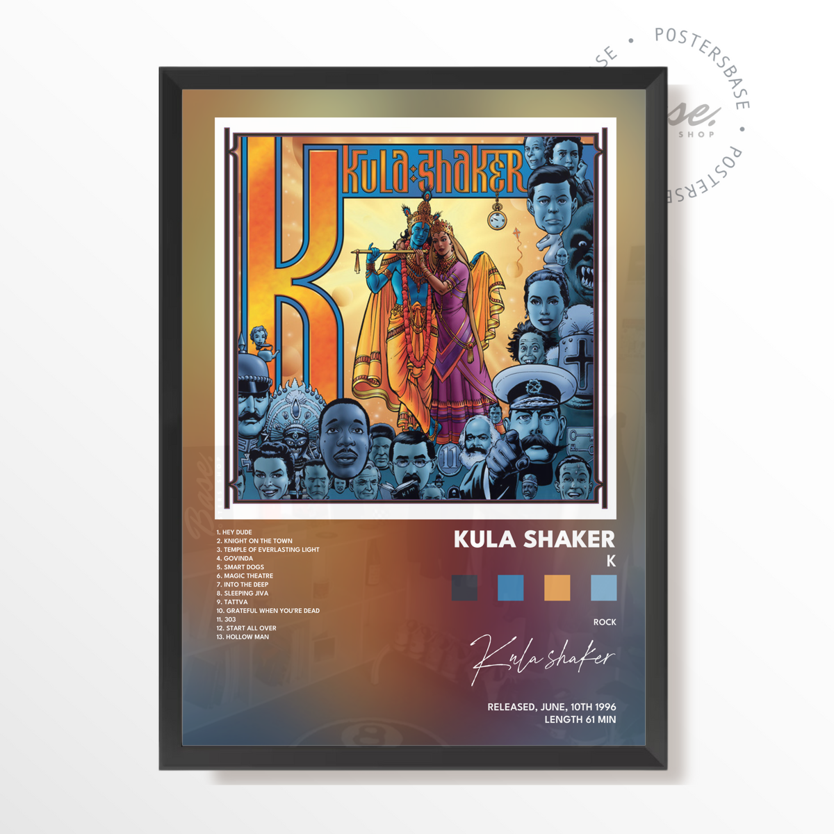 kula shaker K poster