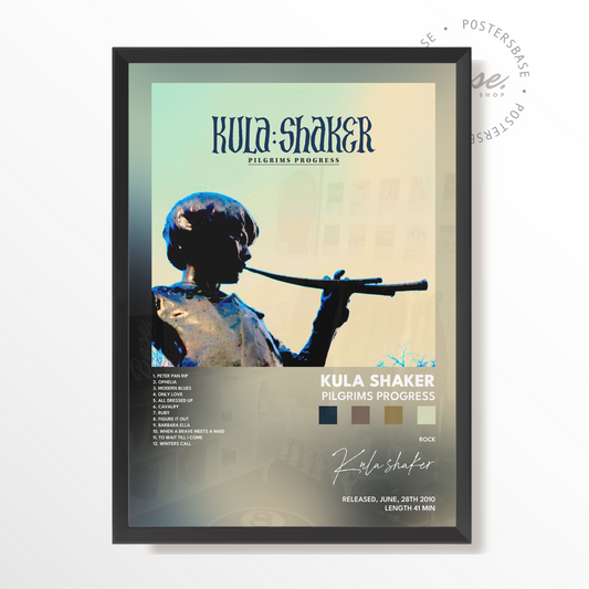 kula shaker Pilgrims Progress poster