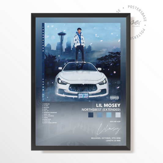 lil mosey Northsbest Extended poster