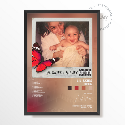 lil skies Shelby poster