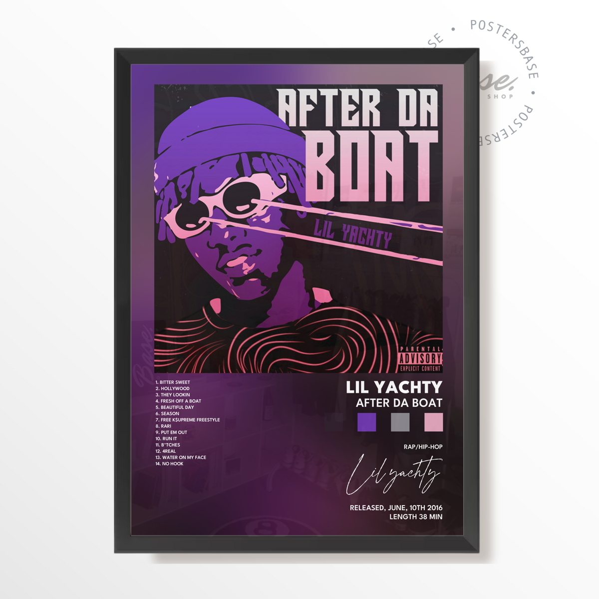 lil yachty After Da Boat poster