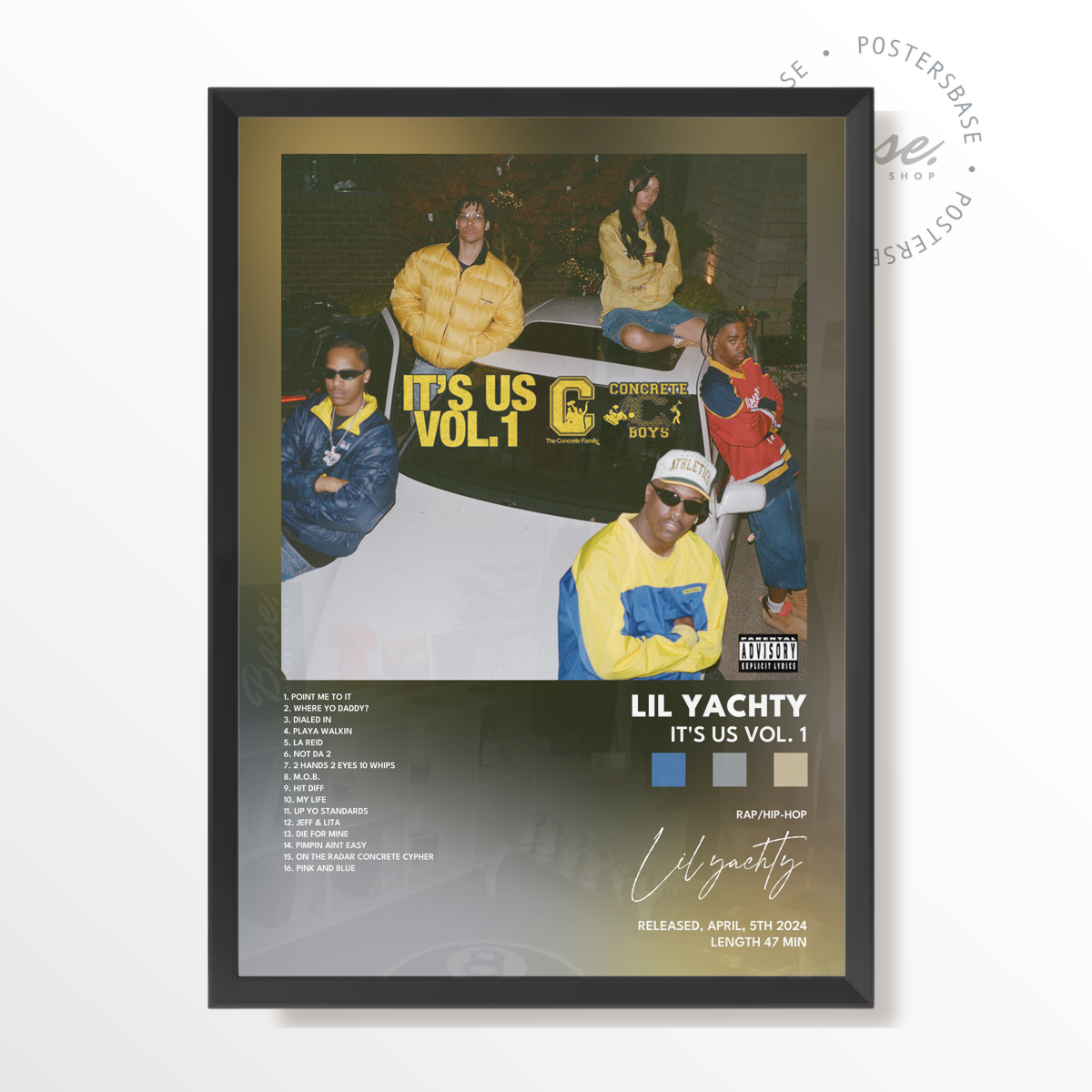 lil yachty Its Us Vol 1 poster