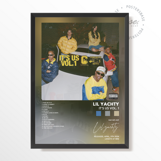 lil yachty Its Us Vol 1 poster