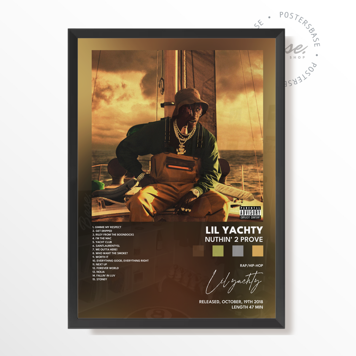 lil yachty Nuthin 2 Prove poster