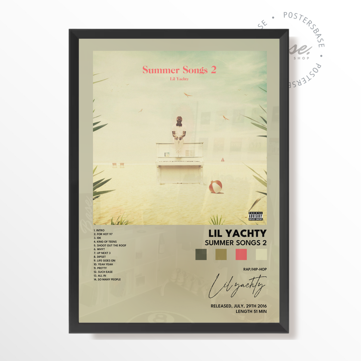 lil yachty Summer Songs 2 poster