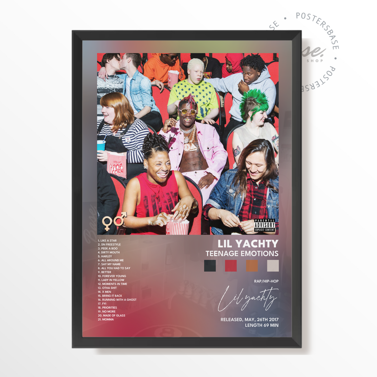 lil yachty Teenage Emotions poster