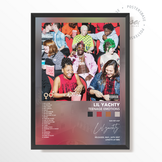 lil yachty Teenage Emotions poster