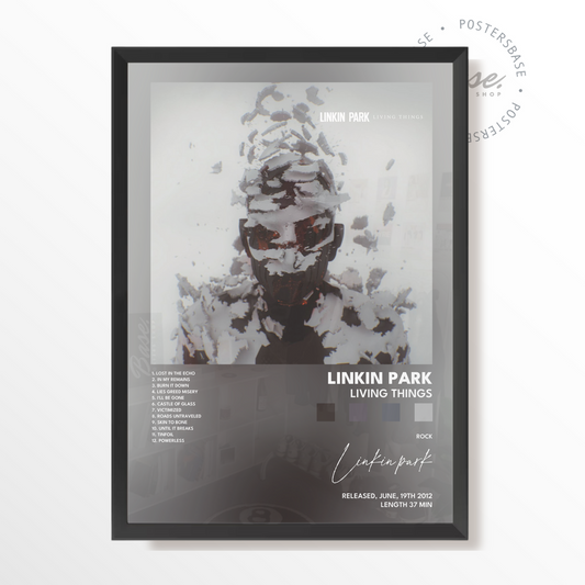 linkin park LIVING THINGS poster