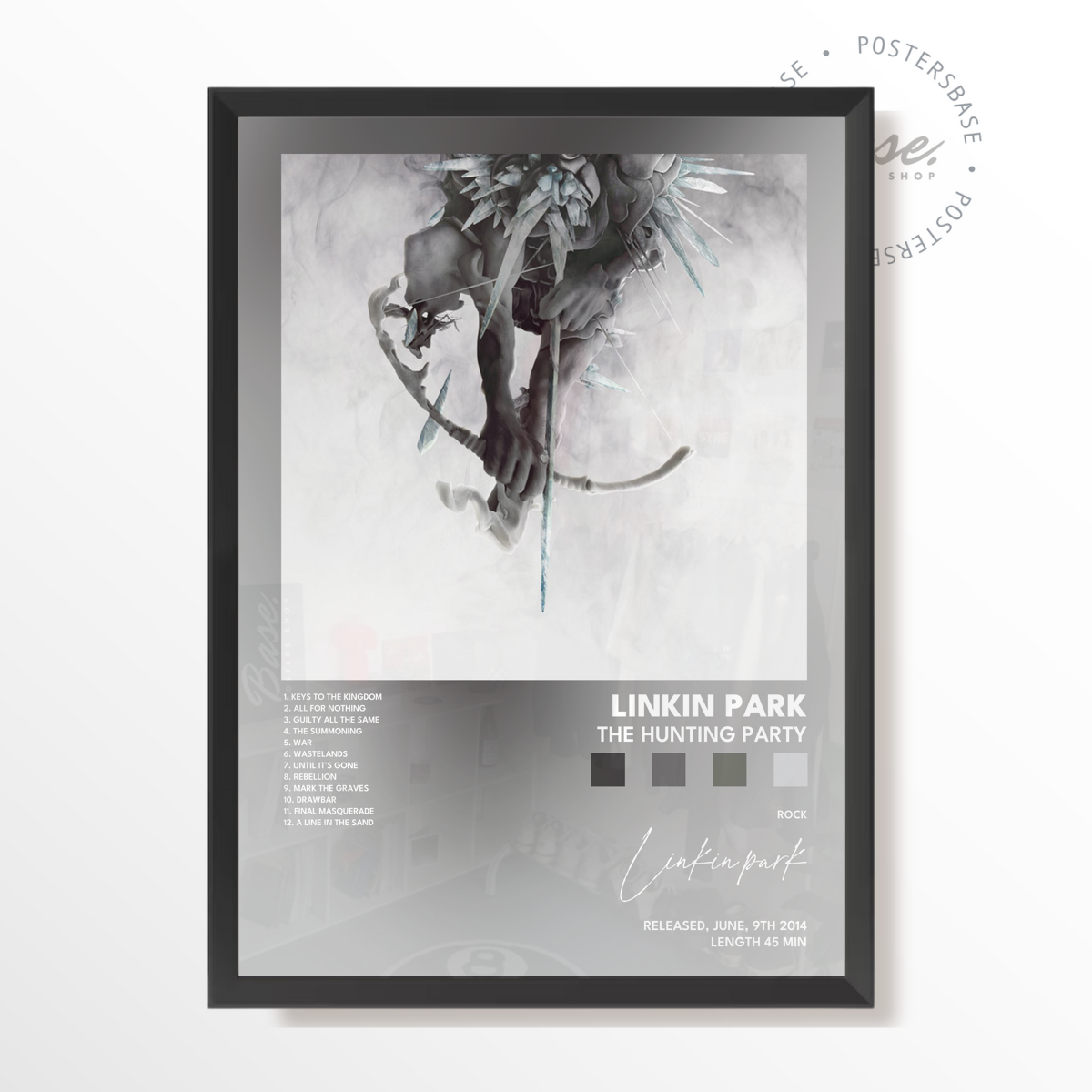 linkin park The Hunting Party poster