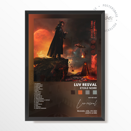 luv resval Etoile Noire poster