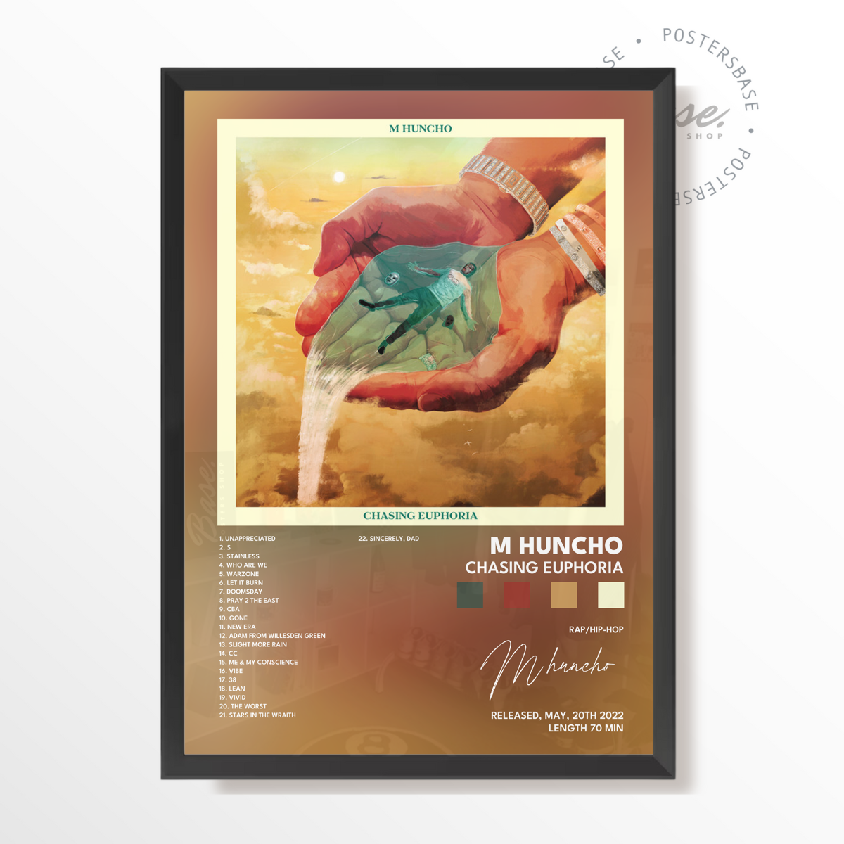 m huncho Chasing Euphoria poster