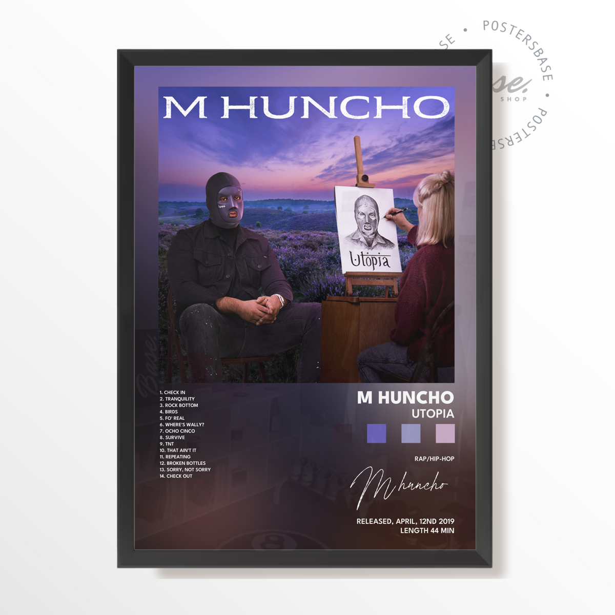 m huncho Utopia poster