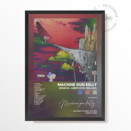 machine gun kelly General Admission Deluxe poster