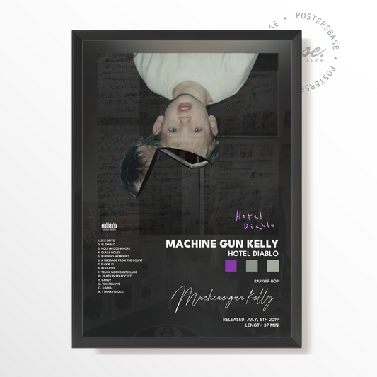 machine gun kelly Hotel Diablo poster