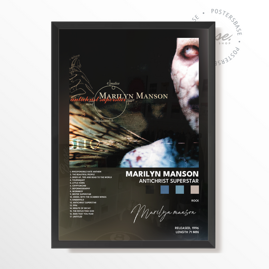 marilyn manson Antichrist Superstar poster