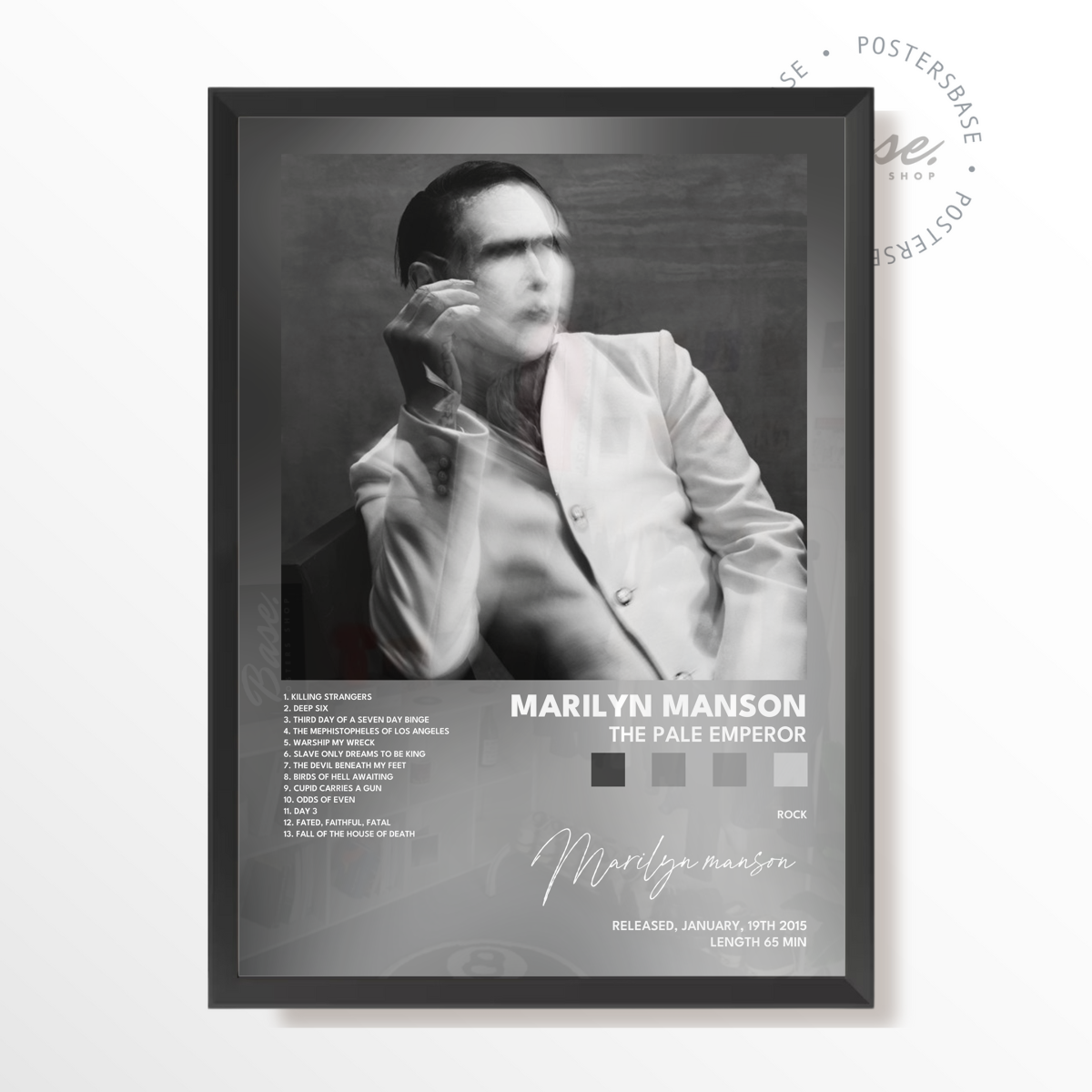 marilyn manson The Pale Emperor poster