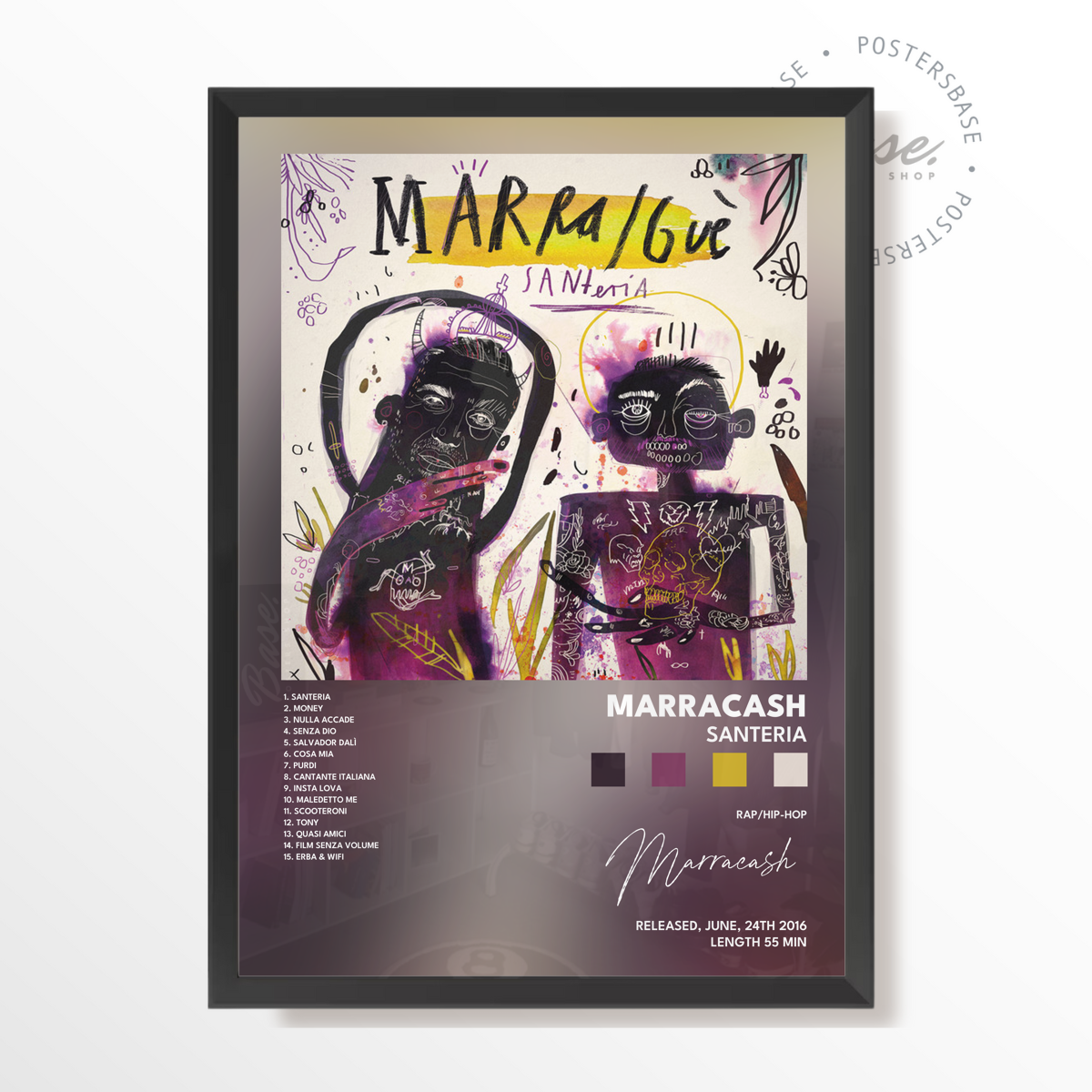 marracash Santeria poster