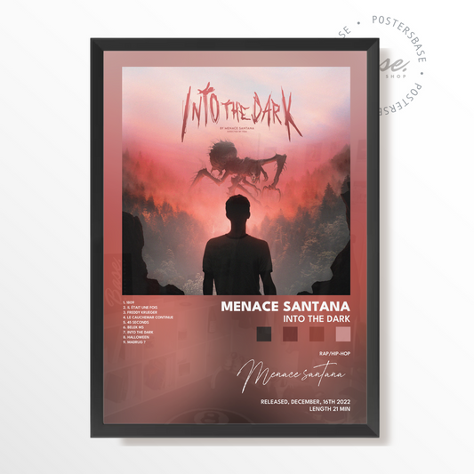 menace santana Into The Dark poster