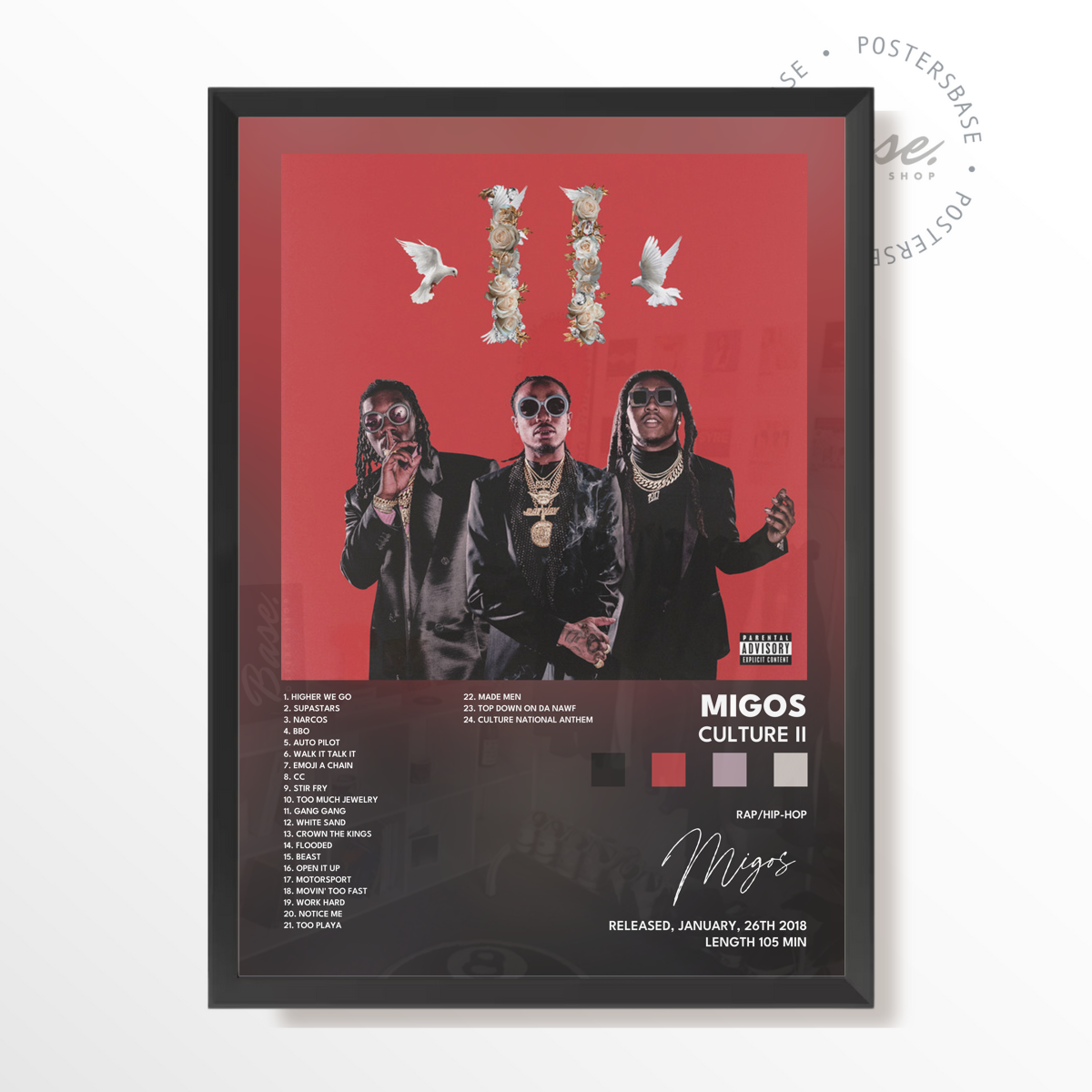 migos Culture II poster