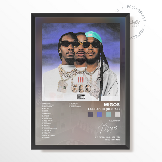 migos Culture III Deluxe poster