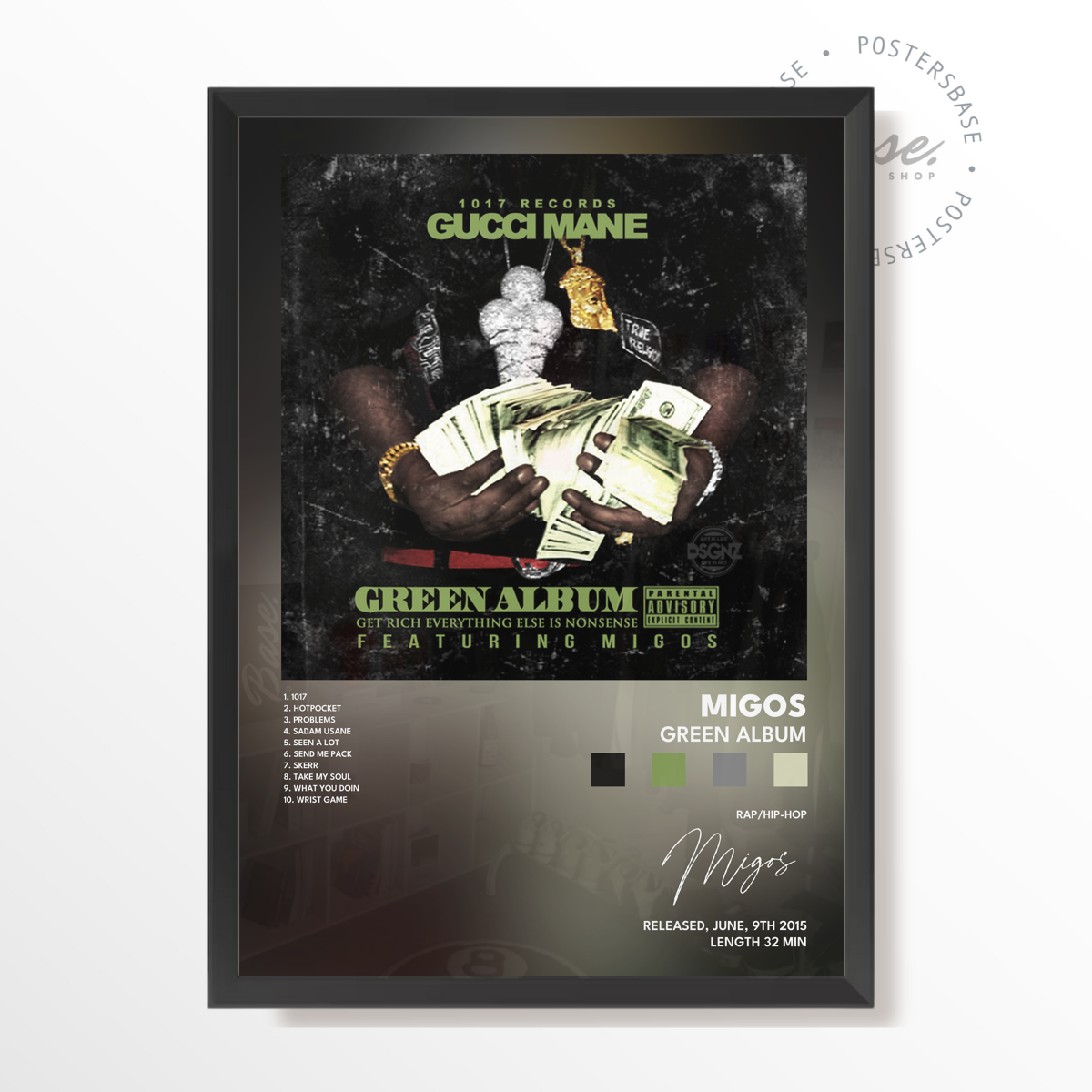 migos Green Album poster