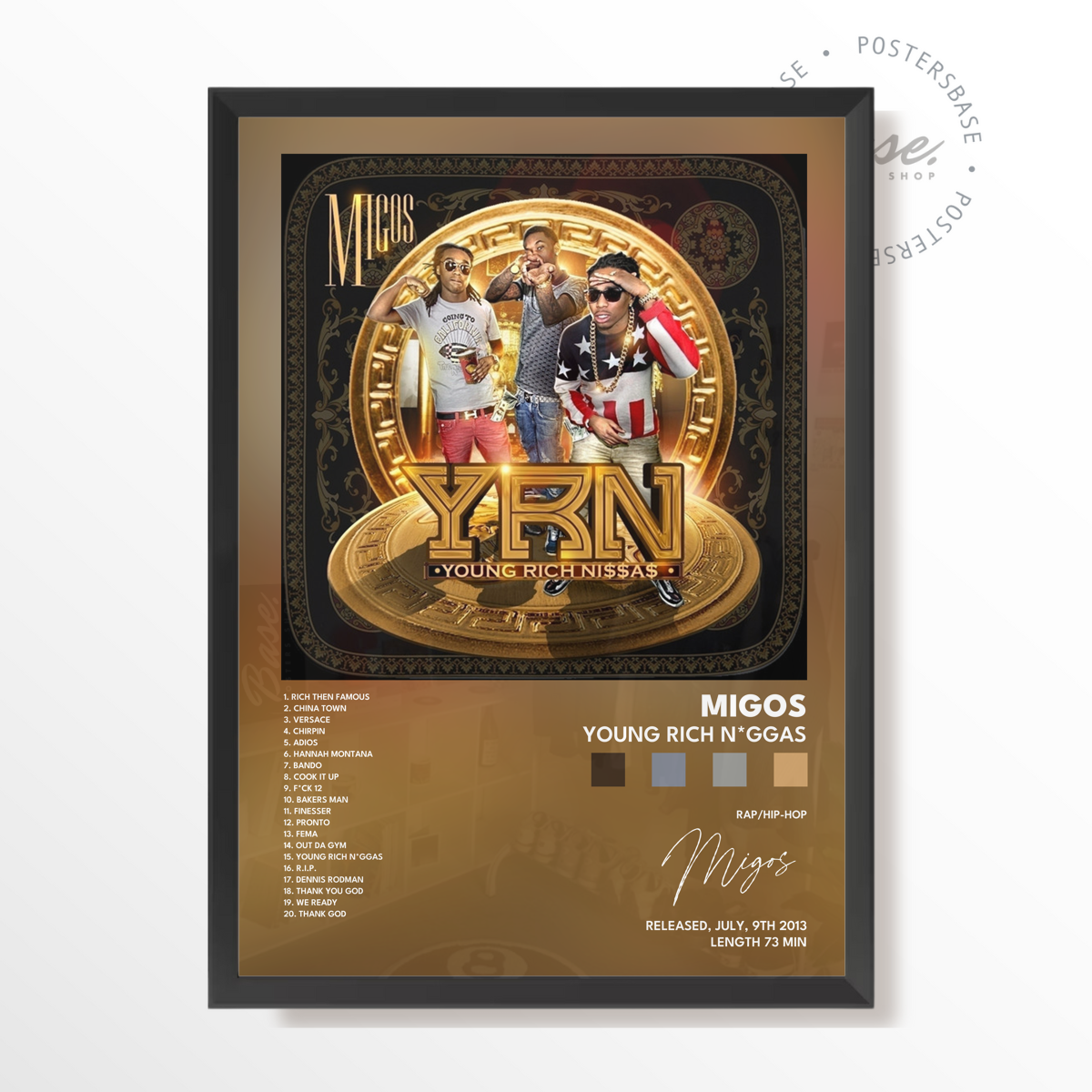 migos Young Rich Nggas poster