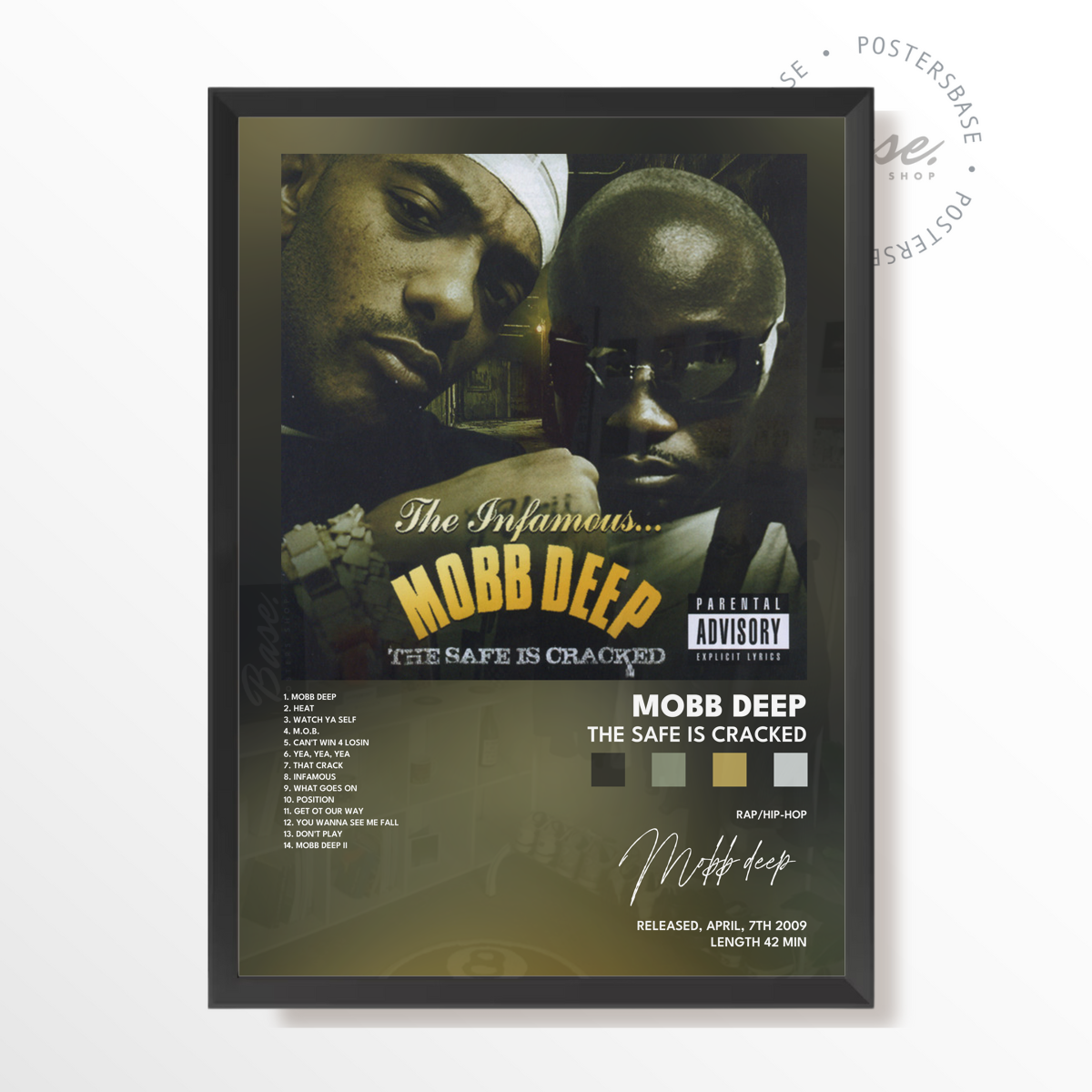 mobb deep The Safe Is Cracked poster