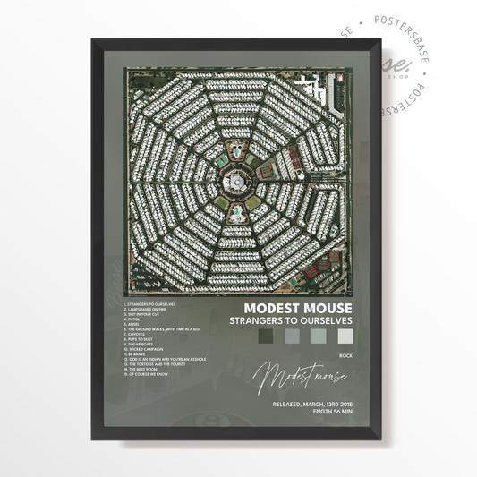 modest mouse Strangers to Ourselves poster