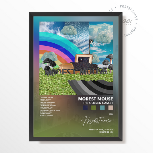 modest mouse The Golden Casket poster