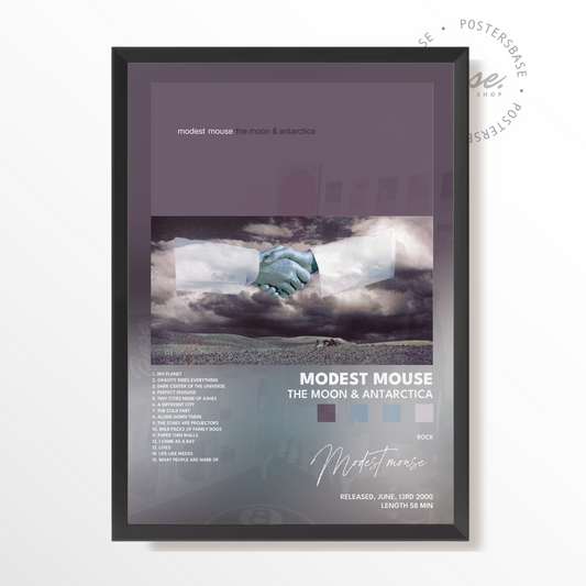 modest mouse The Moon  Antarctica poster