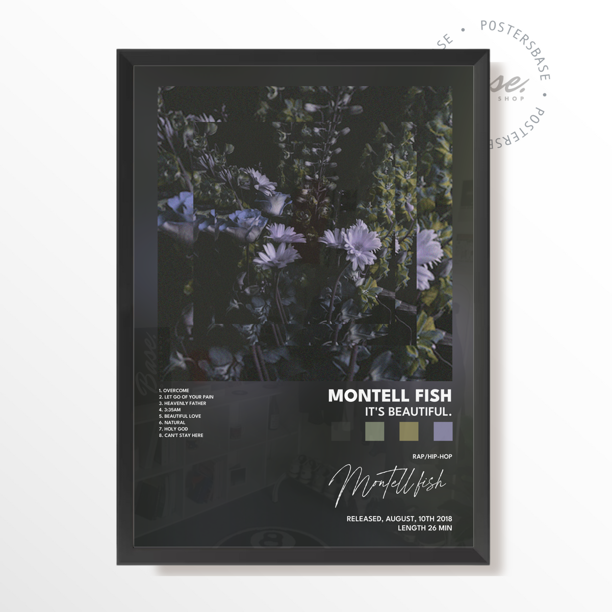 montell fish Its Beautiful poster