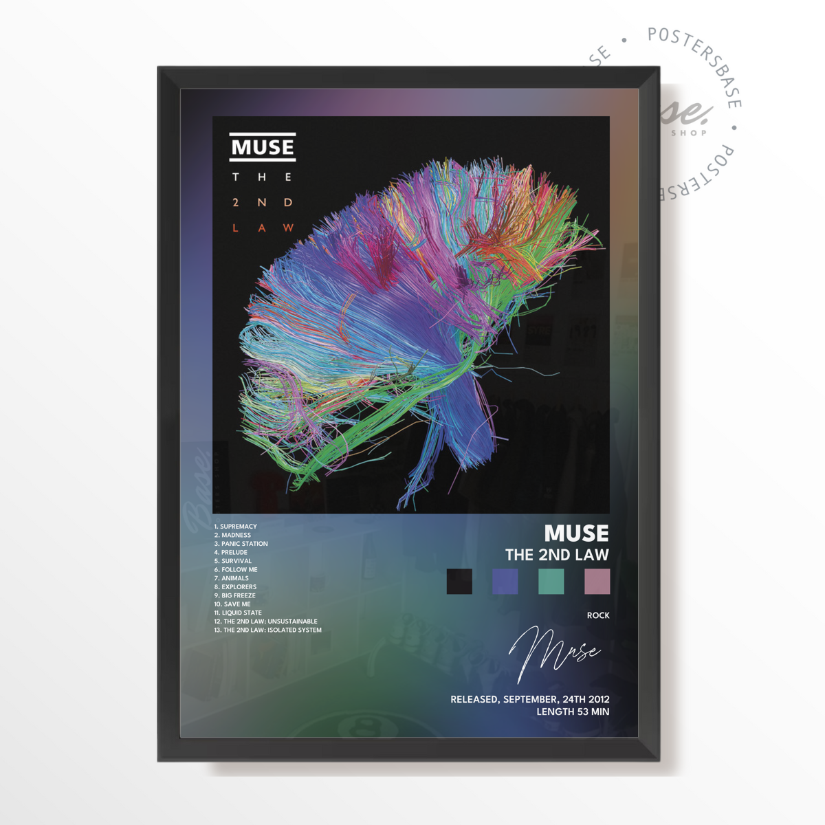 muse The 2nd Law poster