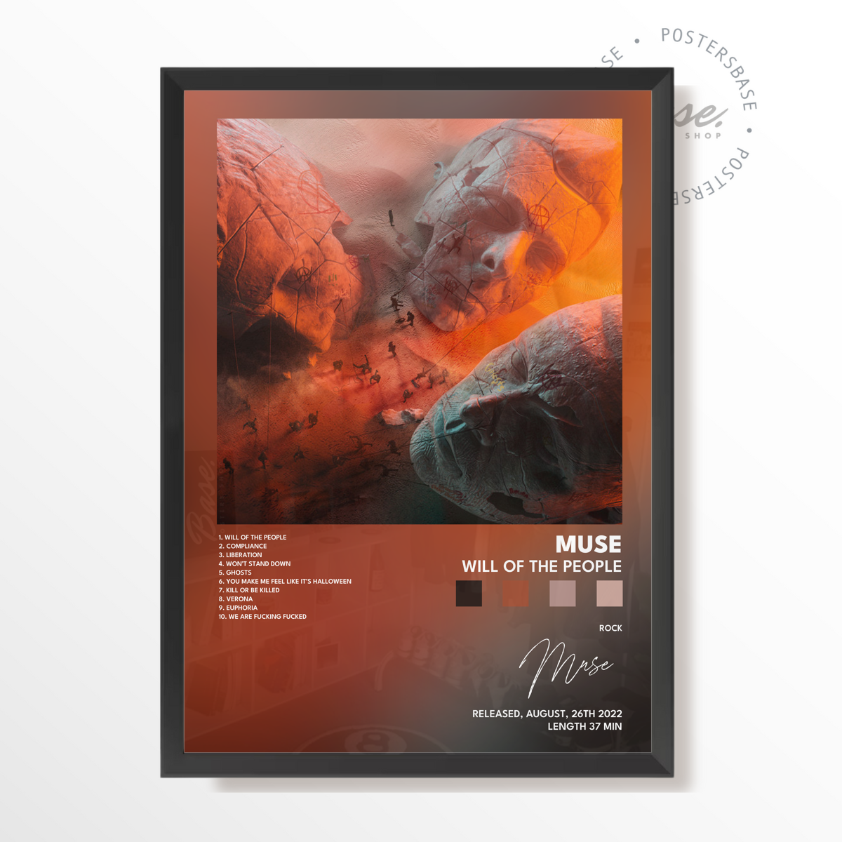 muse Will Of The People poster