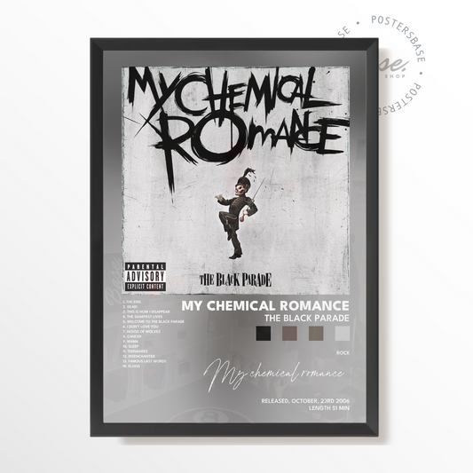 my chemical romance The Black Parade poster