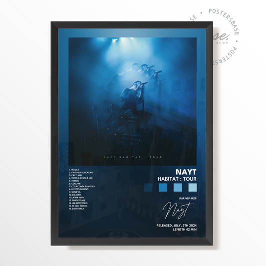 nayt HABITAT  tour poster