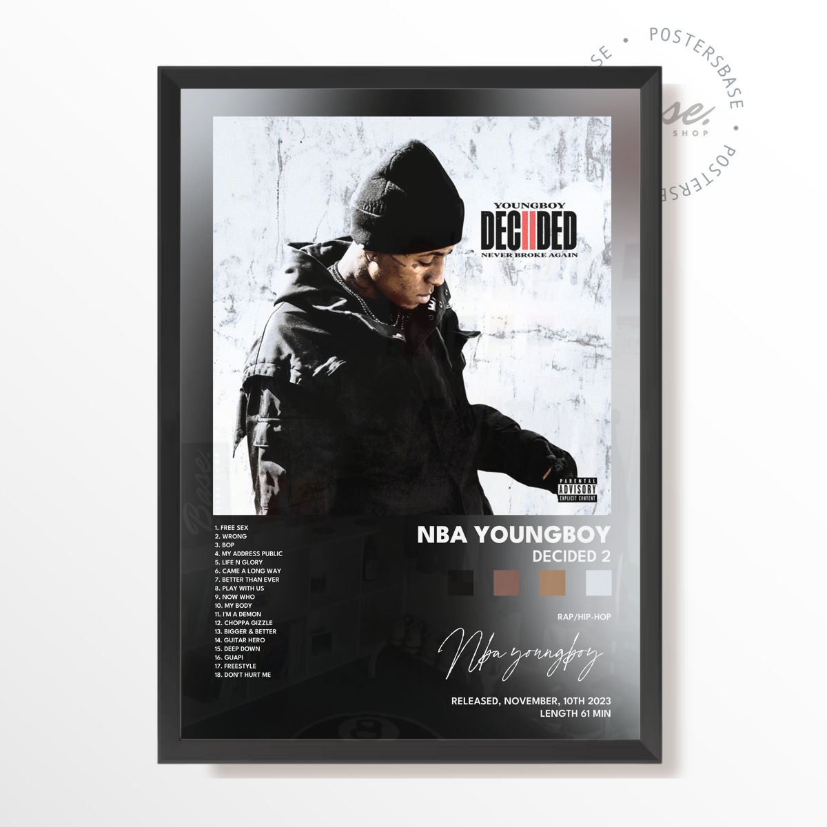 nba youngboy Decided 2 poster