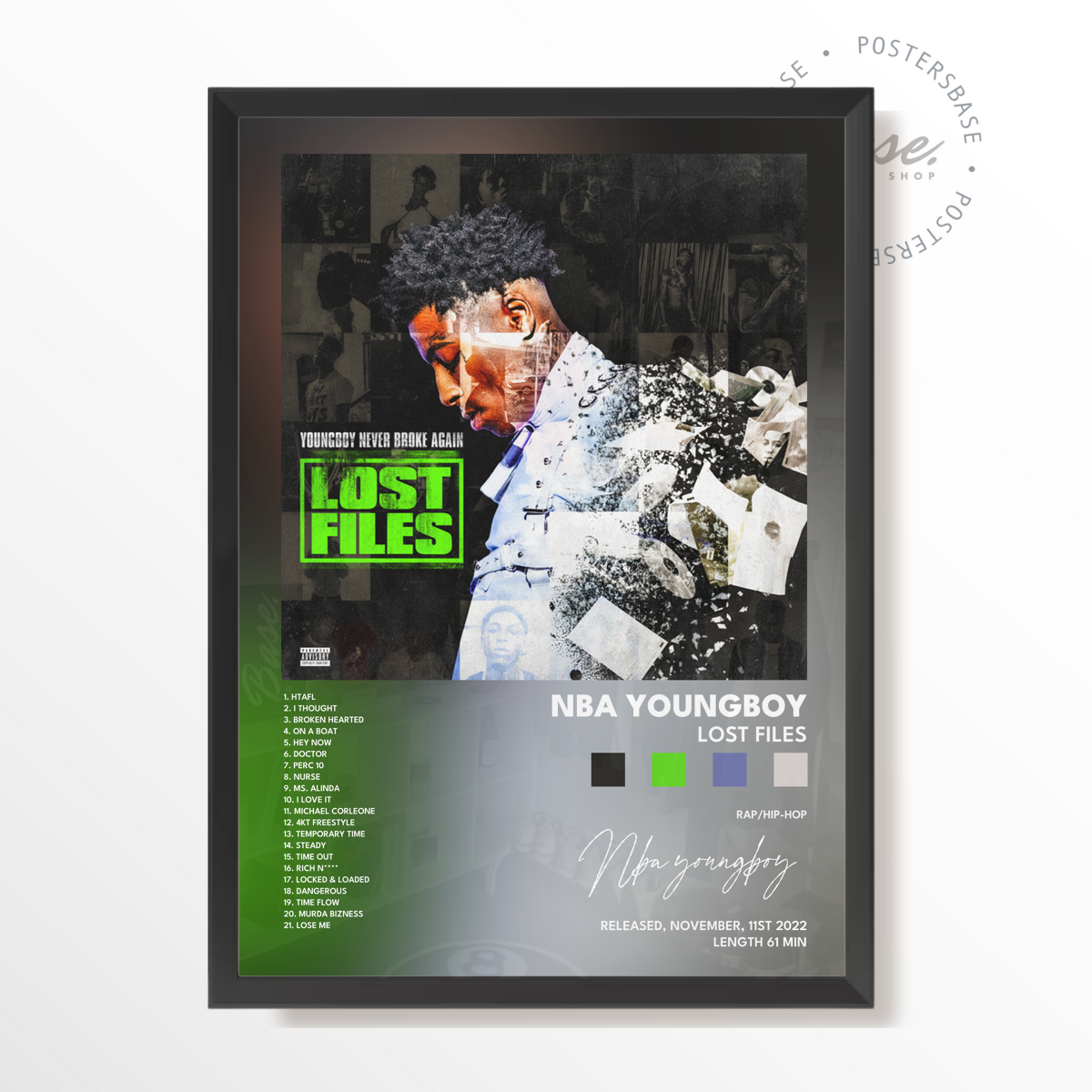 nba youngboy Lost Files poster