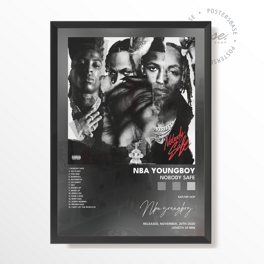 nba youngboy Nobody Safe poster