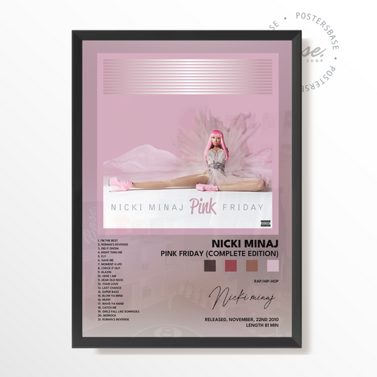 nicki minaj Pink Friday Complete Edition poster