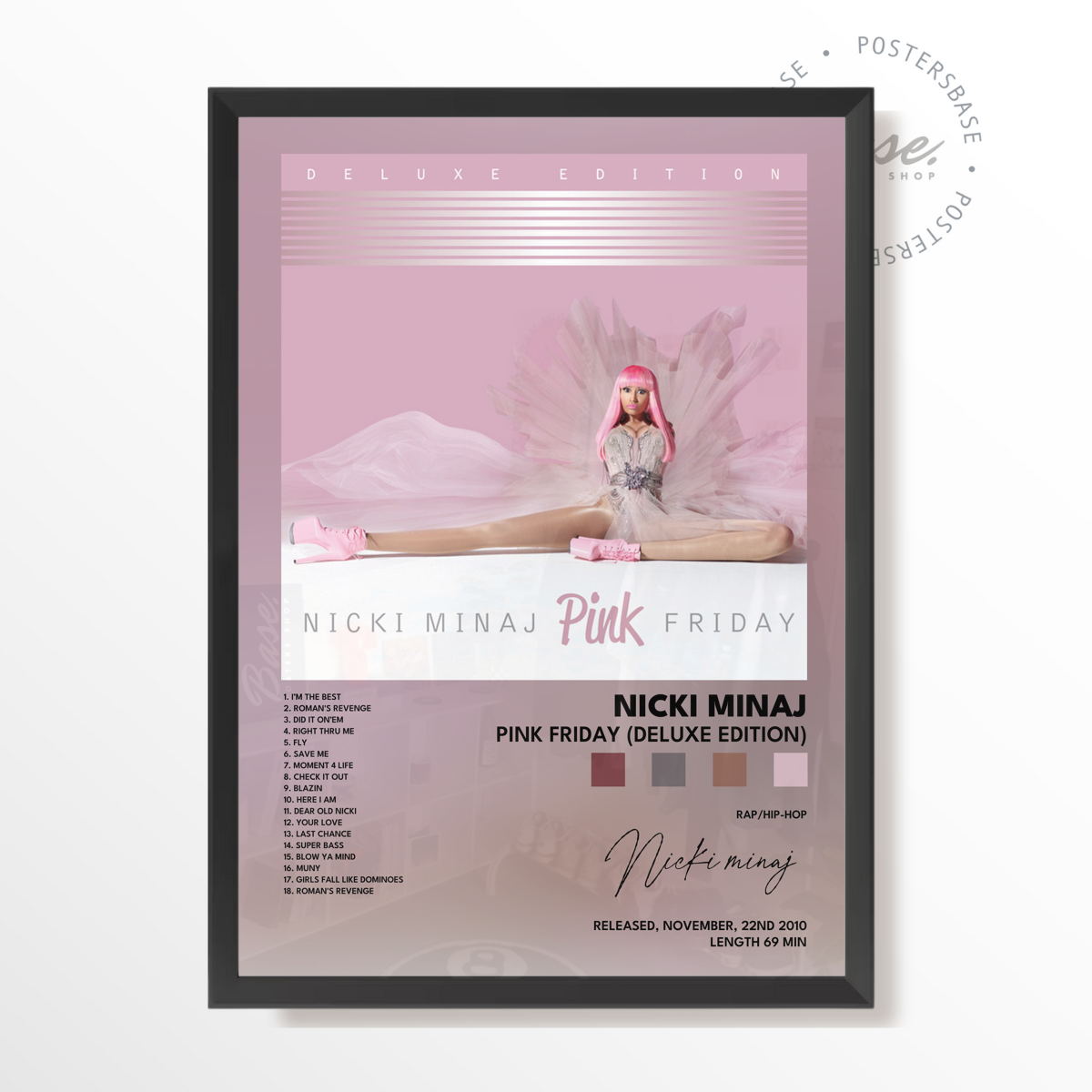 nicki minaj Pink Friday Deluxe Edition poster