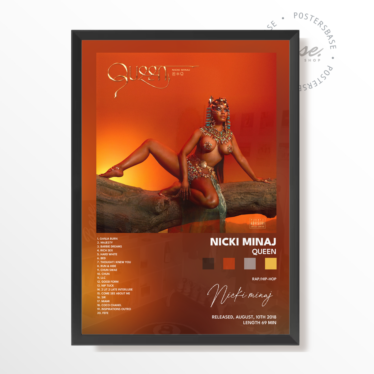 nicki minaj Queen poster