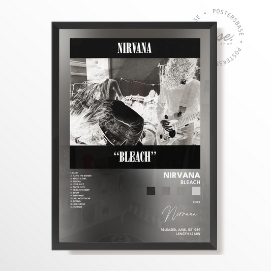 nirvana Bleach poster