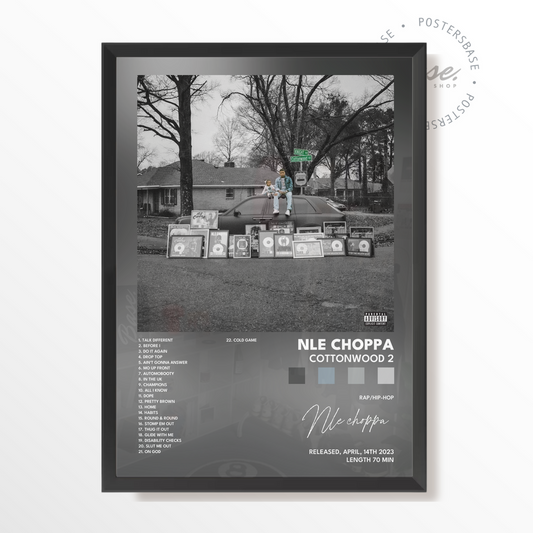 nle choppa Cottonwood 2 poster