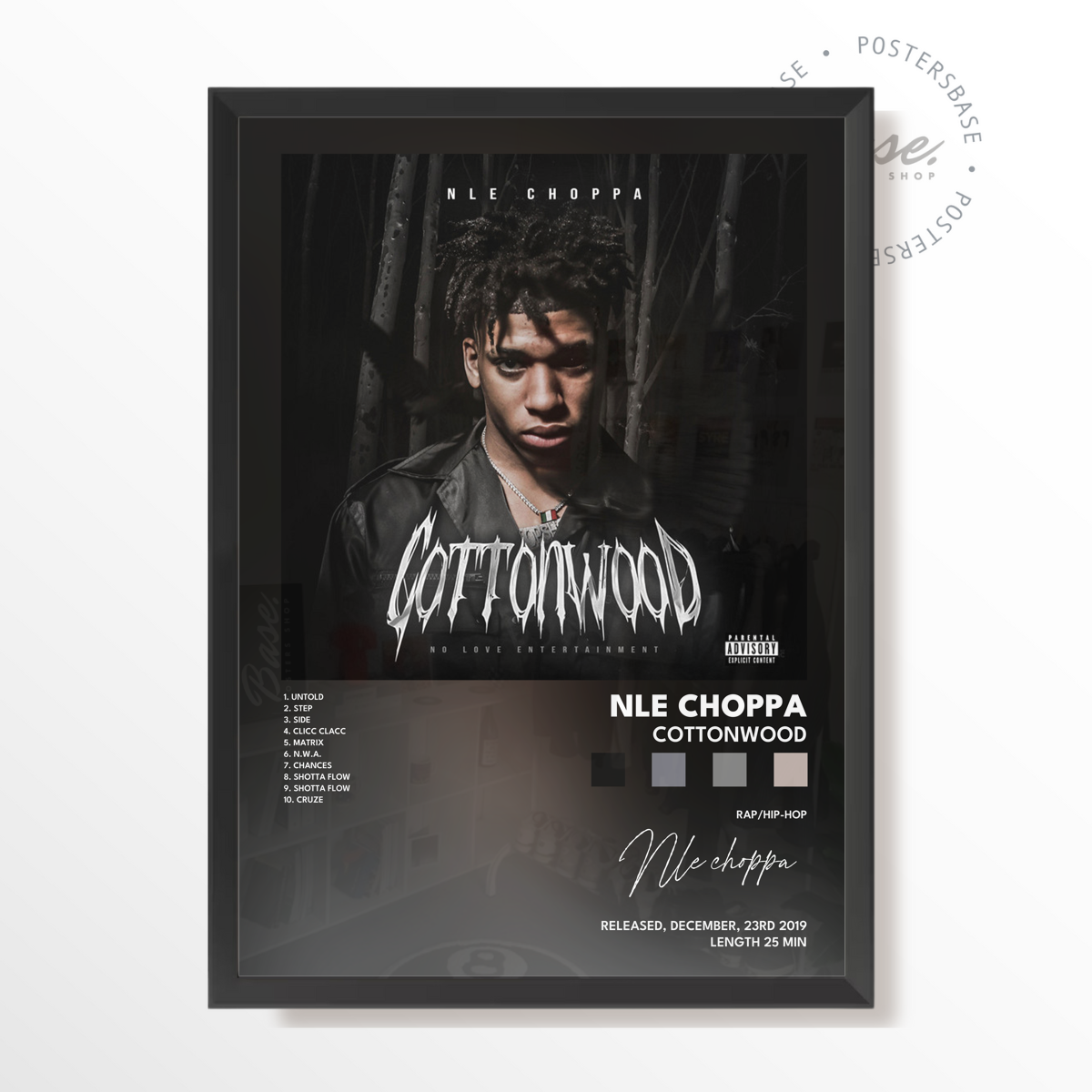 nle choppa Cottonwood poster